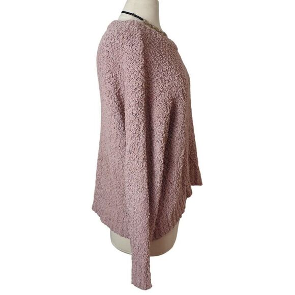 Social Standard Womens Plus Sweater XXL Pink Textured Knit Sweater Textured Chic - Picture 5 of 7